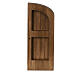 Porta em arco madeira presépio Moranduzzo 10 cm s2