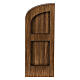 Arched door for nativity scene 10 cm in wood Moranduzzo nativity s3