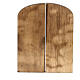 Arched door for nativity scene 10 cm in wood Moranduzzo nativity s5