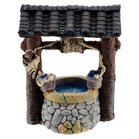 Studnia z żywicy, do szopki 6 cm, 10x5x5 cm