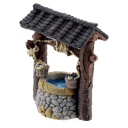 Studnia z żywicy, do szopki 6 cm, 10x5x5 cm 2