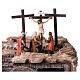 Sepulcher setting 20x35x30 cm Easter crib 9 cm s7