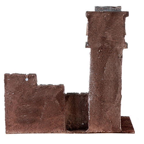 Way of the Cross road with arch, 25x25x15 cm, setting for 9 cm Easter Creche 7