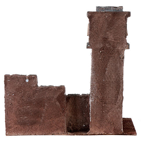 Strada Via Crucis con arco 25x25x15 cm presepe pasquale 9 cm 7