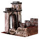 Strada Via Crucis con arco 25x25x15 cm presepe pasquale 9 cm s6