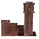 Strada Via Crucis con arco 25x25x15 cm presepe pasquale 9 cm s7