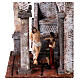 Décor temple avec colonnes 20x25x15 cm crèche de Pâques 9 cm s4