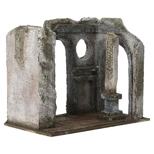 Flagellation scene, 20x25x15 cm, setting for 9 cm Easter Creche 3