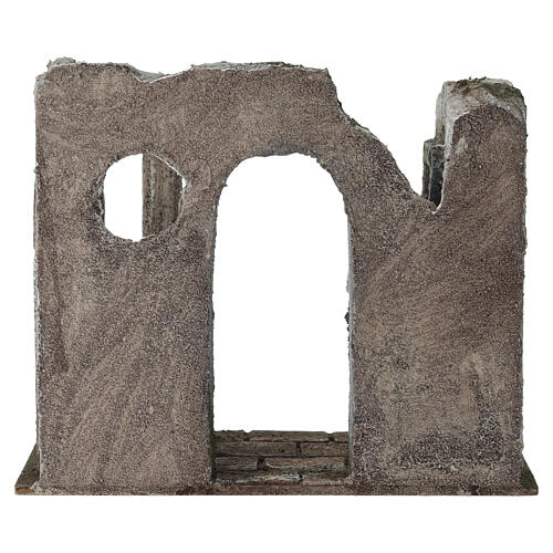 Cenário árabe flagelação 20x25x15 cm para presépio de Páscoa de 9 cm 4