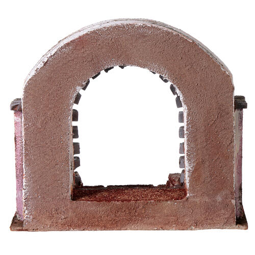 Arch of the road, Way of the Cross, 20x25x15 cm, setting for 9 cm Easter Creche 8