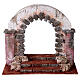 Arch of the road, Way of the Cross, 20x25x15 cm, setting for 9 cm Easter Creche s1
