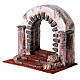 Arch of the road, Way of the Cross, 20x25x15 cm, setting for 9 cm Easter Creche s3