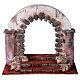 Arco strada Via Crucis 20x25x15 cm presepe pasquale 9 cm s1