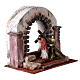 Arco strada Via Crucis 20x25x15 cm presepe pasquale 9 cm s6