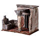 Temple with column, 20x25x15 cm, setting for 9 cm Easter Creche s3