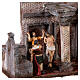 Ambientazione tempio con colonna 20x25x15 cm presepe pasquale 9 cm s4