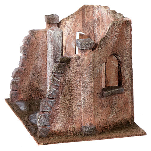 Column for flagellation, 15x25x15 cm, setting for 9 cm Easter Creche 5