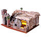 Ambientazione presepe pasquale 9 cm sepolcro crocifissione 20x55x40 cm s4
