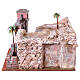 Ambientazione presepe pasquale 9 cm sepolcro crocifissione 20x55x40 cm s6