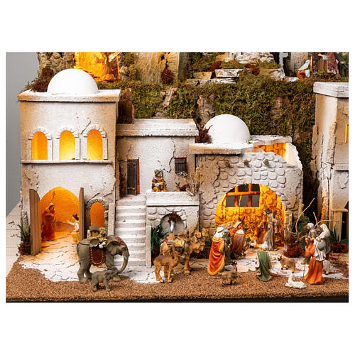 Easter nativity set 6 modules 70x180x80 cm 6