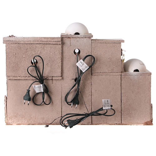 Osterkrippe – Modul 4: Wunder, Letztes Abendmahl und Fußwaschung, für 9 cm Figuren-Serie, 35 × 60 × 40 cm 8