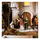 Easter Nativity Village Scene Crowning with Thorns Flagellation 9 cm 45x60x40 cm MODULE 5 s6