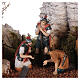 Easter Nativity Village Scene Crowning with Thorns Flagellation 9 cm 45x60x40 cm MODULE 5 s7
