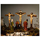 Setting for modular Easter Creche of 9 cm, Crucifixion and Resurrection, 35x50x40 cm, MODULE 6 s4