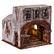 Cenário Última Ceia com luz presépio de Páscoa de 9 cm 30x30x30 cm s3