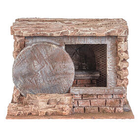 Easter setting for 9 cm figurines, Holy Sepulchre, 20x20x25 cm