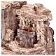 Sepolcro Resurrezione con fontana presepe pasquale 9 cm 25x30x40 cm s2
