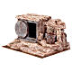 Sepolcro Resurrezione con fontana presepe pasquale 9 cm 25x30x40 cm s3
