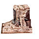 Sepolcro Resurrezione con fontana presepe pasquale 9 cm 25x30x40 cm s5