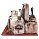 Ultima Cena Sepolcro Golgota presepe pasquale 9 cm con luci 40x60x40 cm s7