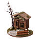 Clapier à lapins en bois 10x15x10 cm pour crèche de 10-12 cm s2