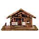 Cabane 30x55x30 cm style nordique pour crèche 10-12 cm s1