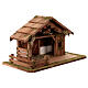 Cabane 30x55x30 cm style nordique pour crèche 10-12 cm s4