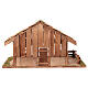 Stajenka w stylu nordyckim 30x55x30 cm, szopka 10-12 cm s6