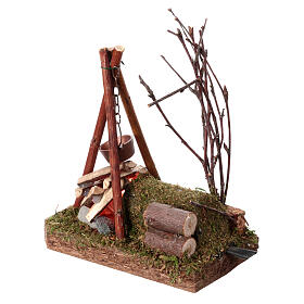 Płonący ogień, 230V, 10x5x10