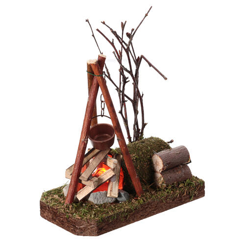 Płonący ogień, 230V, 10x5x10 3