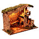 Stable for nativity scene 40x50x25 cm for figurines h 10-12 cm s3