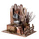 Miniature fountain with water pump for nativity scene 20x15x20 cm for nativity scene 14-16 cm s4