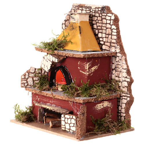 Ogień do szopki, 15x15x10 cm, LED 2