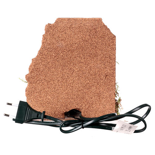 Ogień do szopki, 15x15x10 cm, LED 4