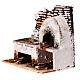 Oven with bricks and wood for 8-10 cm Nativity Scene, 15x15x10 cm s3