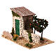 Rustikales Bauernhaus mit Orangenhain, für 8 cm Krippe, 15x25x15 cm s2