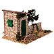 Rustic style cottage with orange grove 15x25x15 cm h 8 cm s3