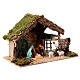 Cabaña Natividad Moranduzzo 10 cm estilo rústico 35x50x30 cm s4