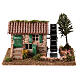 Watermill with house for 8 cm rustic Nativity Scene, 15x25x20 cm s1