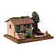 Watermill with house for 8 cm rustic Nativity Scene, 15x25x20 cm s3